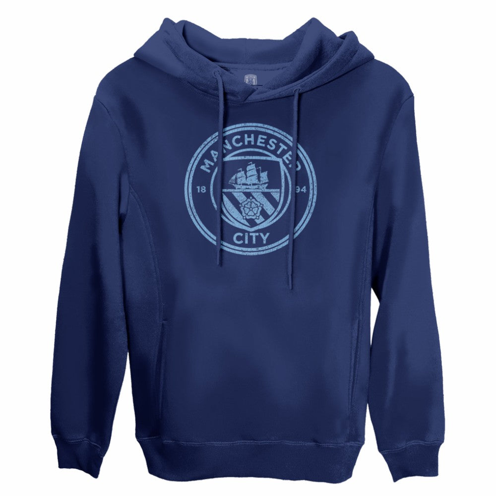 Erling Haaland Manchester City 1863FC Player Fleece Pullover Hoodie - Navy