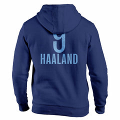 Erling Haaland Manchester City 1863FC Player Fleece Pullover Hoodie - Navy