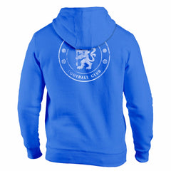 Chelsea 1863FC Wordmark Fleece Pullover Hoodie - Blue