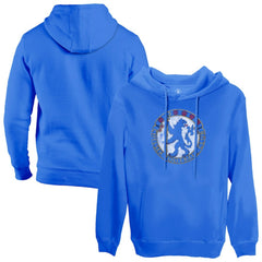 Chelsea 1863FC Retro Color Badge Fleece Pullover Hoodie - Blue