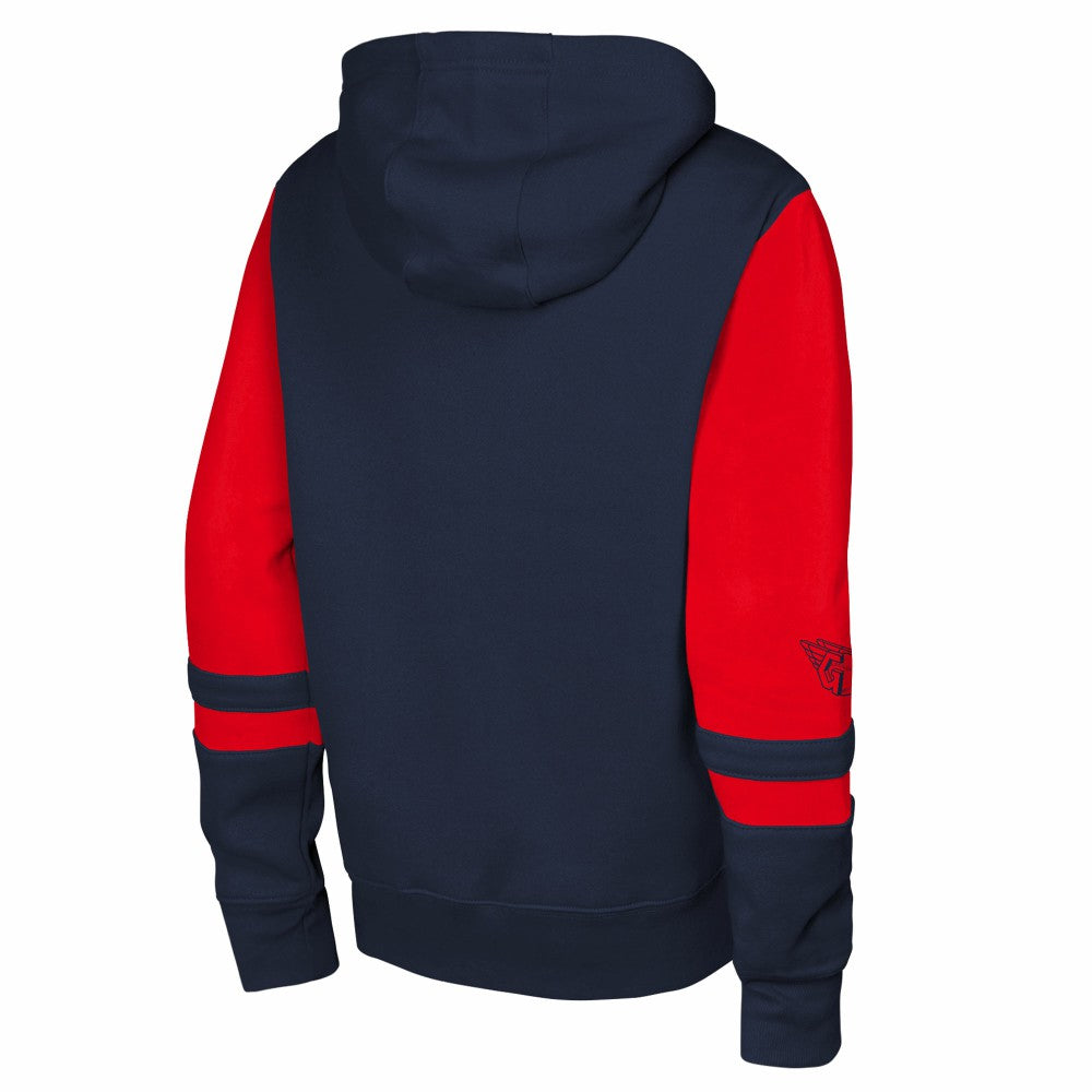 Cleveland Guardians Outerstuff Youth Stadium Colorblock Full-Zip Hoodie Online