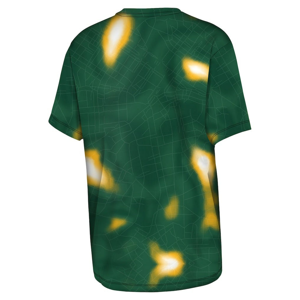 Green Bay Packers Outerstuff Youth End Zone Dri-Tek T-Shirt Green - NFL