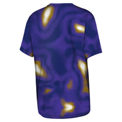 Baltimore Ravens Outerstuff Youth End Zone Dri-Tek T-Shirt Purple - NFL