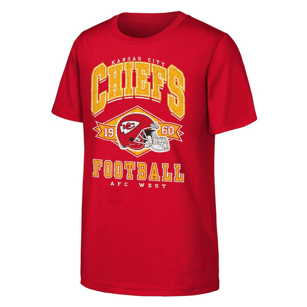 Kansas City Chiefs Outerstuff Youth Kick Off T-Shirt Red - NFL