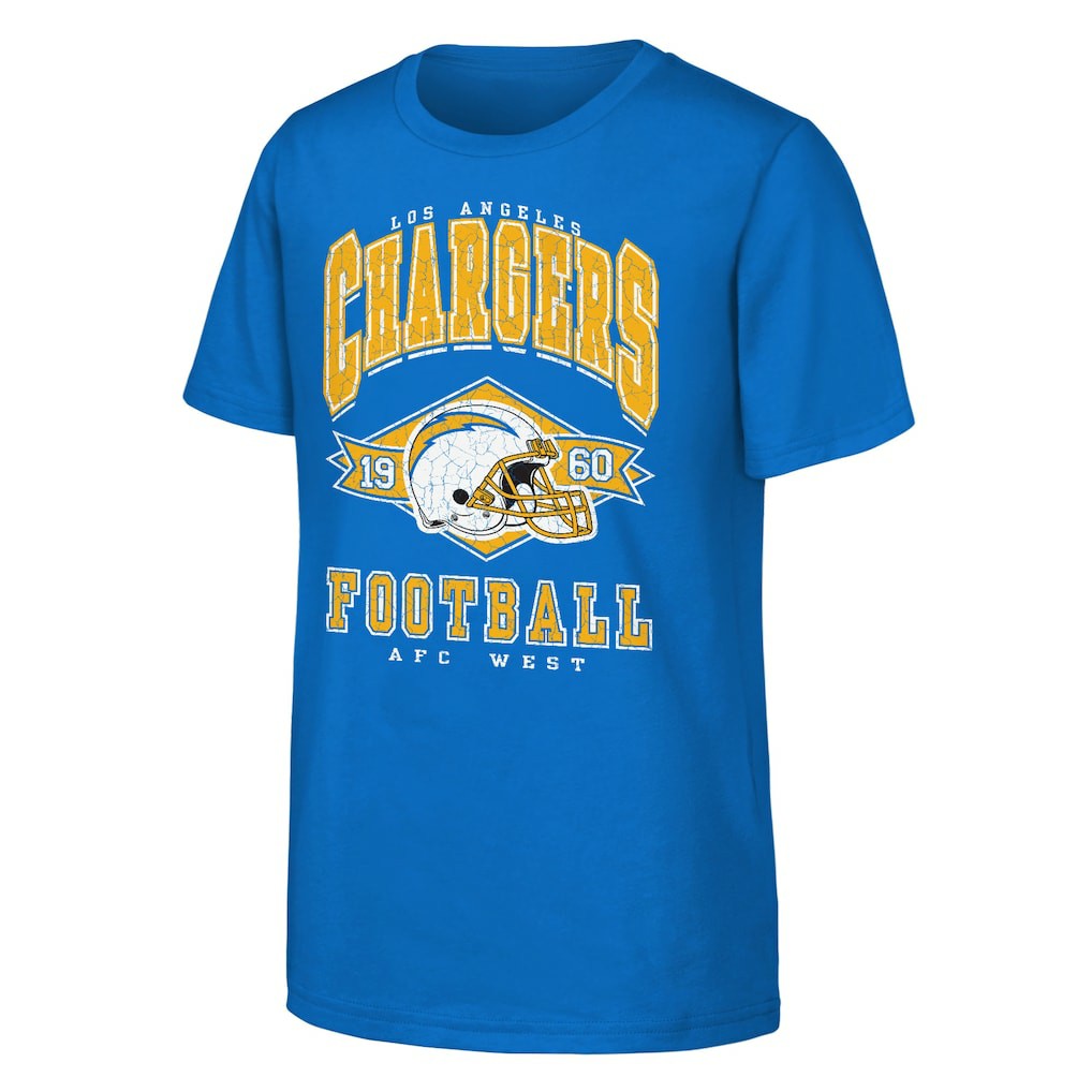 Los Angeles Chargers Outerstuff Youth Kick Off T-Shirt Powder Blue - NFL
