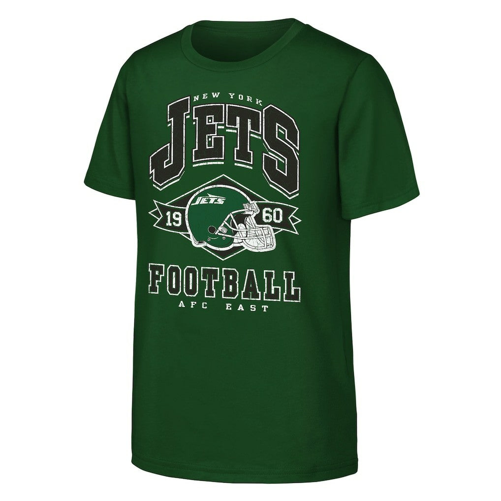 New York Jets Outerstuff Youth Kick Off T-Shirt Green - NFL