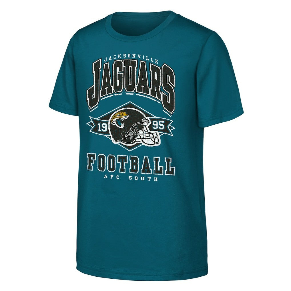 Jacksonville Jaguars Outerstuff Youth Kick Off T-Shirt Teal - NFL