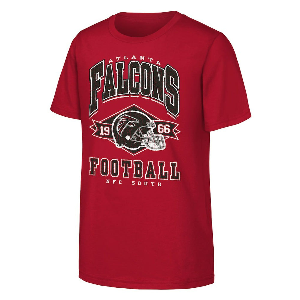 Atlanta Falcons Outerstuff Youth Kick Off T-Shirt Red - NFL