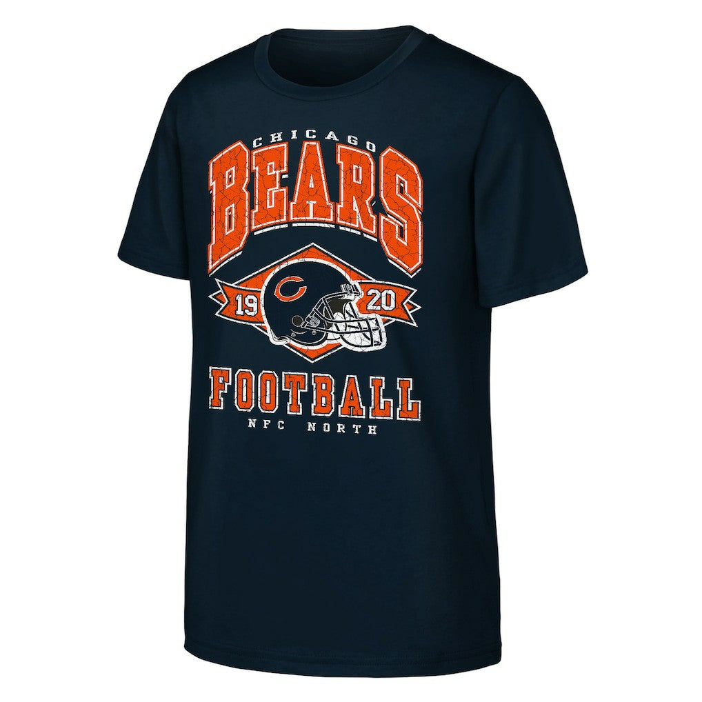 Chicago Bears Outerstuff Youth Kick Off T-Shirt Navy - NFL