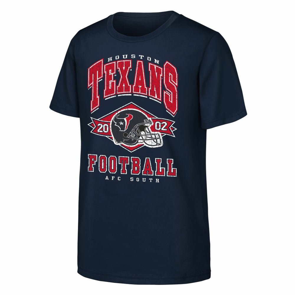 Houston Texans Outerstuff Youth Kick Off T-Shirt Navy - NFL