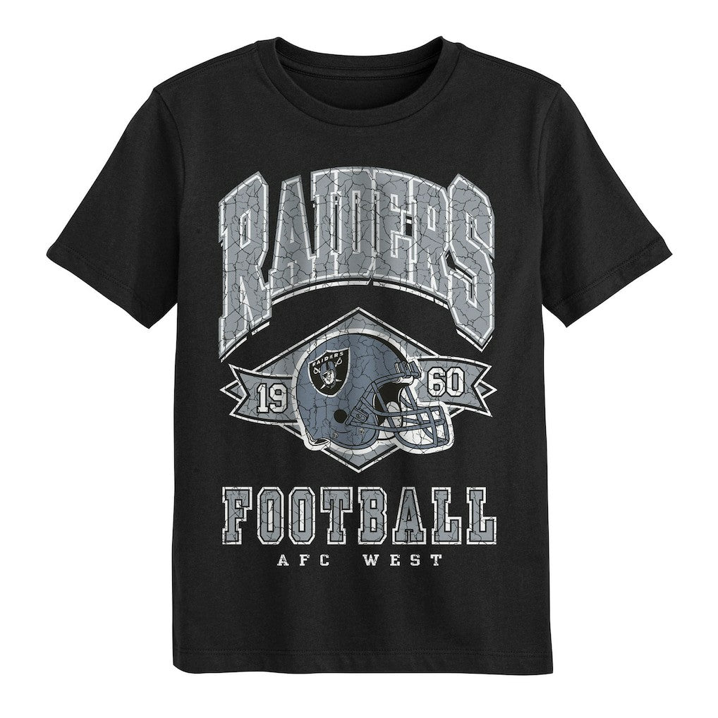 Las Vegas Raiders Outerstuff Preschool Kick Off T-Shirt Black - NFL