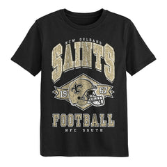 New Orleans Saints Outerstuff Preschool Kick Off T-Shirt Black - NFL