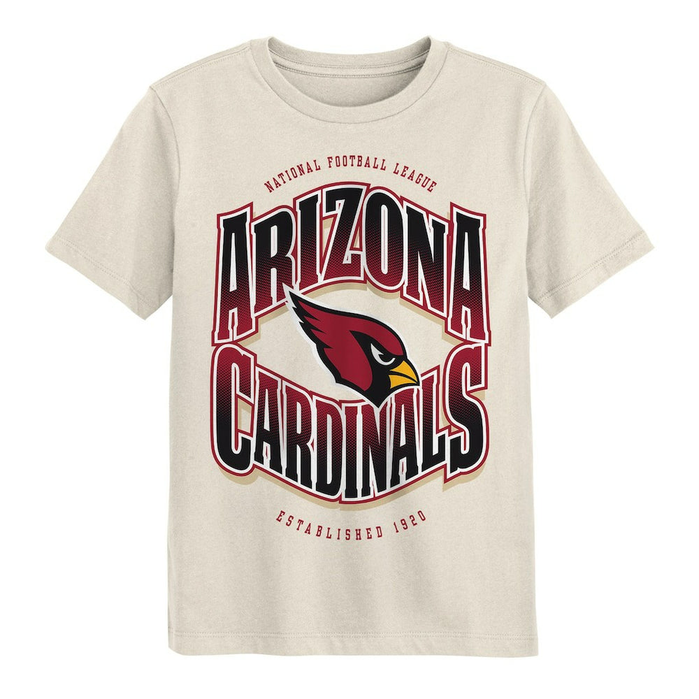 Arizona Cardinals Outerstuff Youth Huddle T-Shirt Cream - NFL