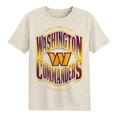 Washington Commanders Outerstuff Youth Huddle T-Shirt Cream - NFL