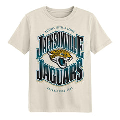 Jacksonville Jaguars Outerstuff Youth Huddle T-Shirt Cream - NFL