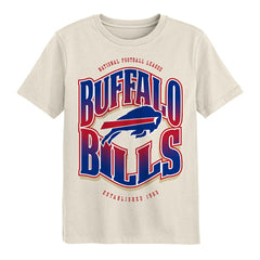 Buffalo Bills Outerstuff Youth Huddle T-Shirt Cream - NFL