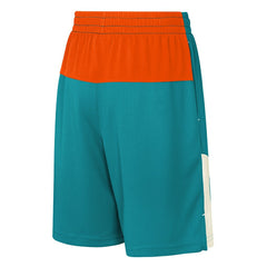 Miami Dolphins Youth Fandemonium Mesh Shorts Aqua - NFL