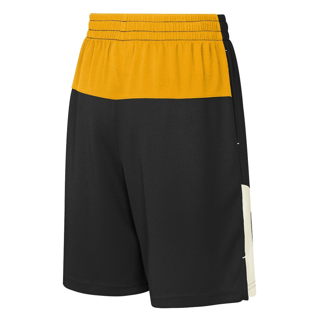 Pittsburgh Steelers Youth Fandemonium Mesh Shorts Black - NFL