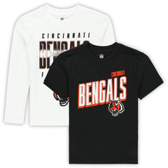 Cincinnati Bengals Outerstuff Preschool The Mix Combo T-Shirt Set - NFL