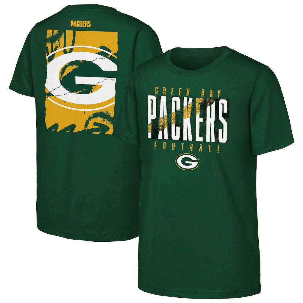 Green Bay Packers Outerstuff Youth Posterize T-Shirt Green - NFL