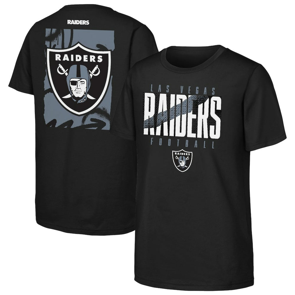Las Vegas Raiders Outerstuff Youth Posterize T-Shirt Black - NFL