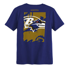 Baltimore Ravens Outerstuff Preschool Posterize T-Shirt Purple - NFL