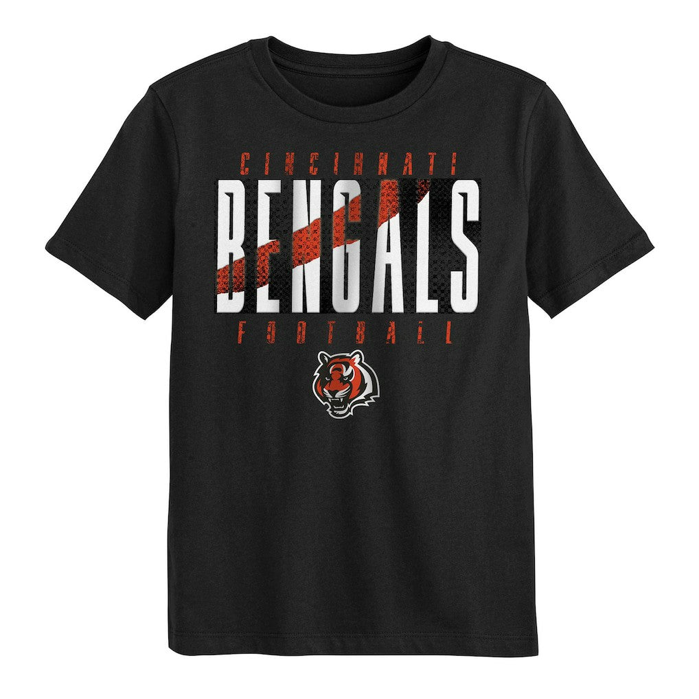 Cincinnati Bengals Outerstuff Preschool Posterize T-Shirt Black - NFL