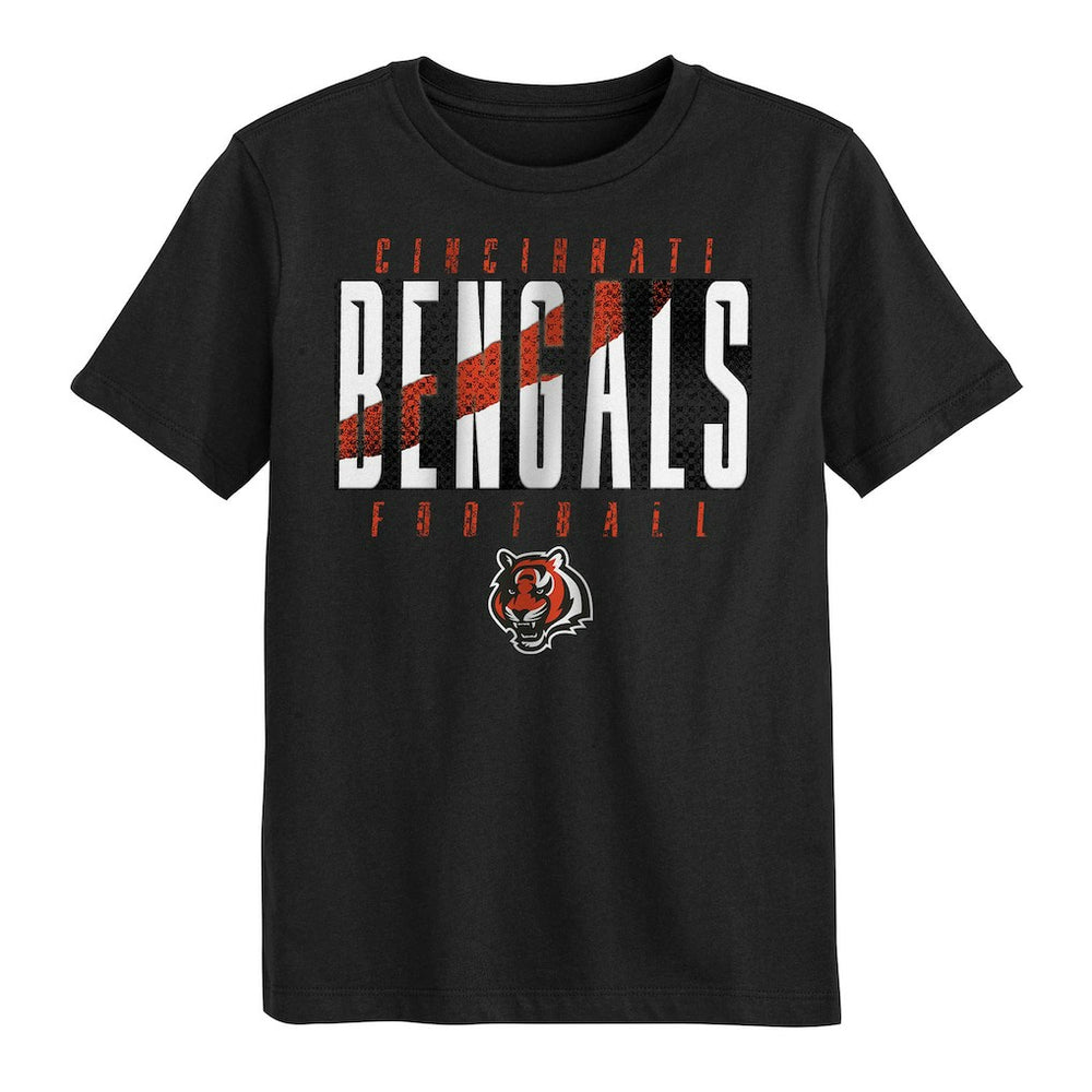 Cincinnati Bengals Outerstuff Preschool Posterize T-Shirt Black - NFL