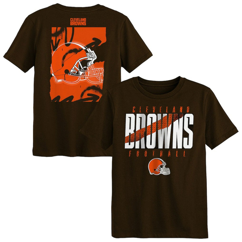 Cleveland Browns Outerstuff Preschool Posterize T-Shirt Brown - NFL