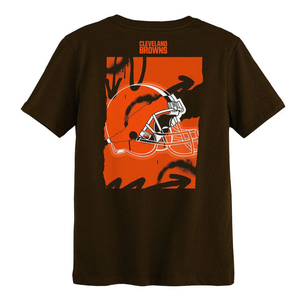 Cleveland Browns Outerstuff Preschool Posterize T-Shirt Brown - NFL