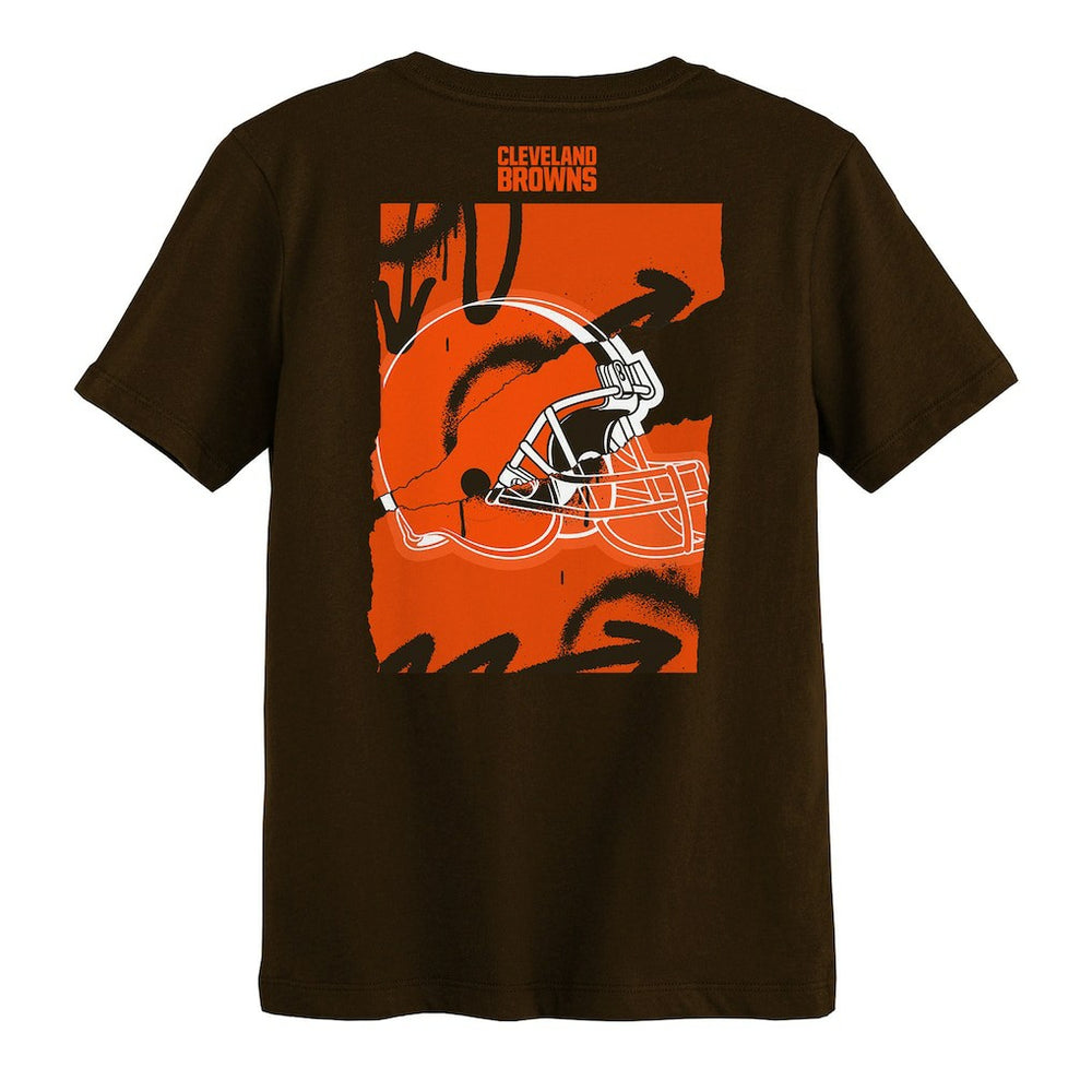 Cleveland Browns Outerstuff Preschool Posterize T-Shirt Brown - NFL