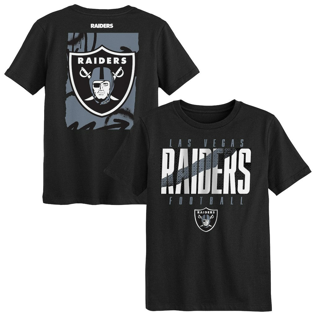 Las Vegas Raiders Outerstuff Preschool Posterize T-Shirt Black - NFL