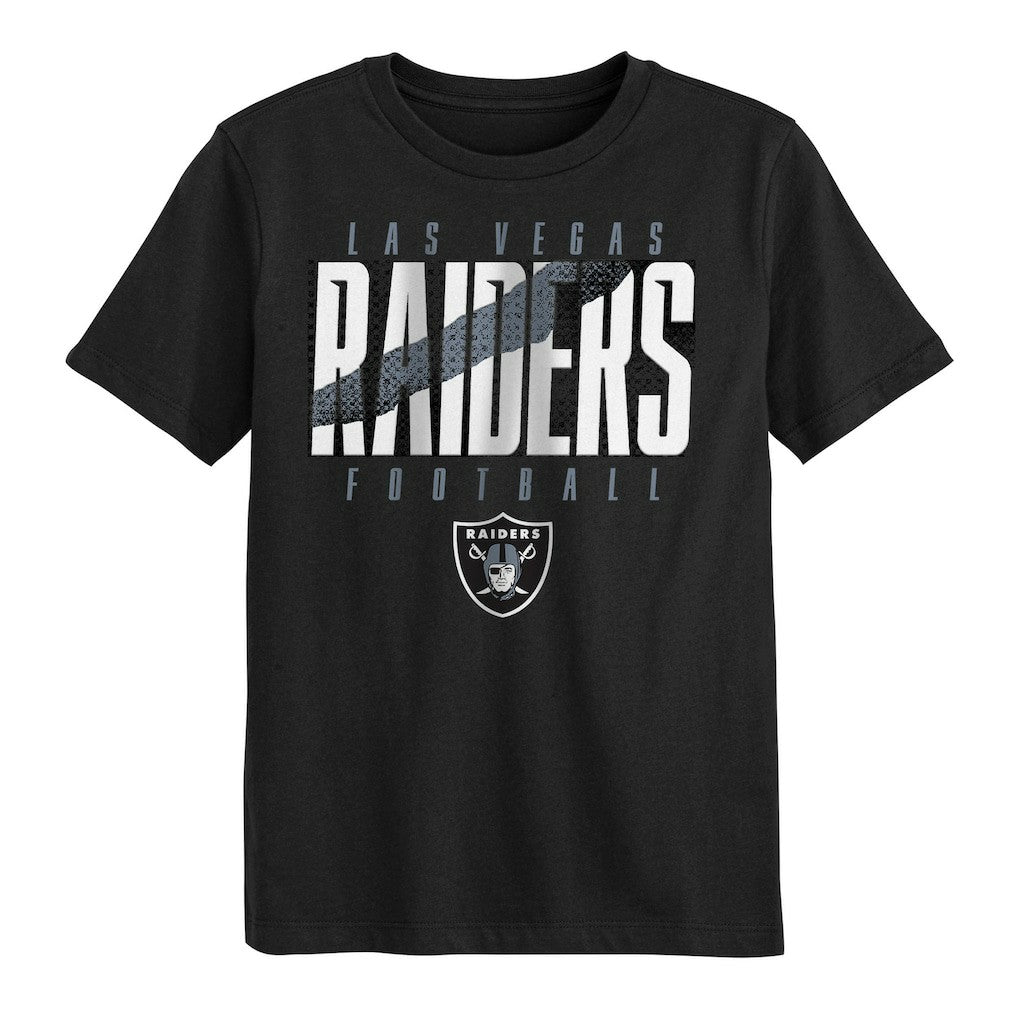 Las Vegas Raiders Outerstuff Preschool Posterize T-Shirt Black - NFL