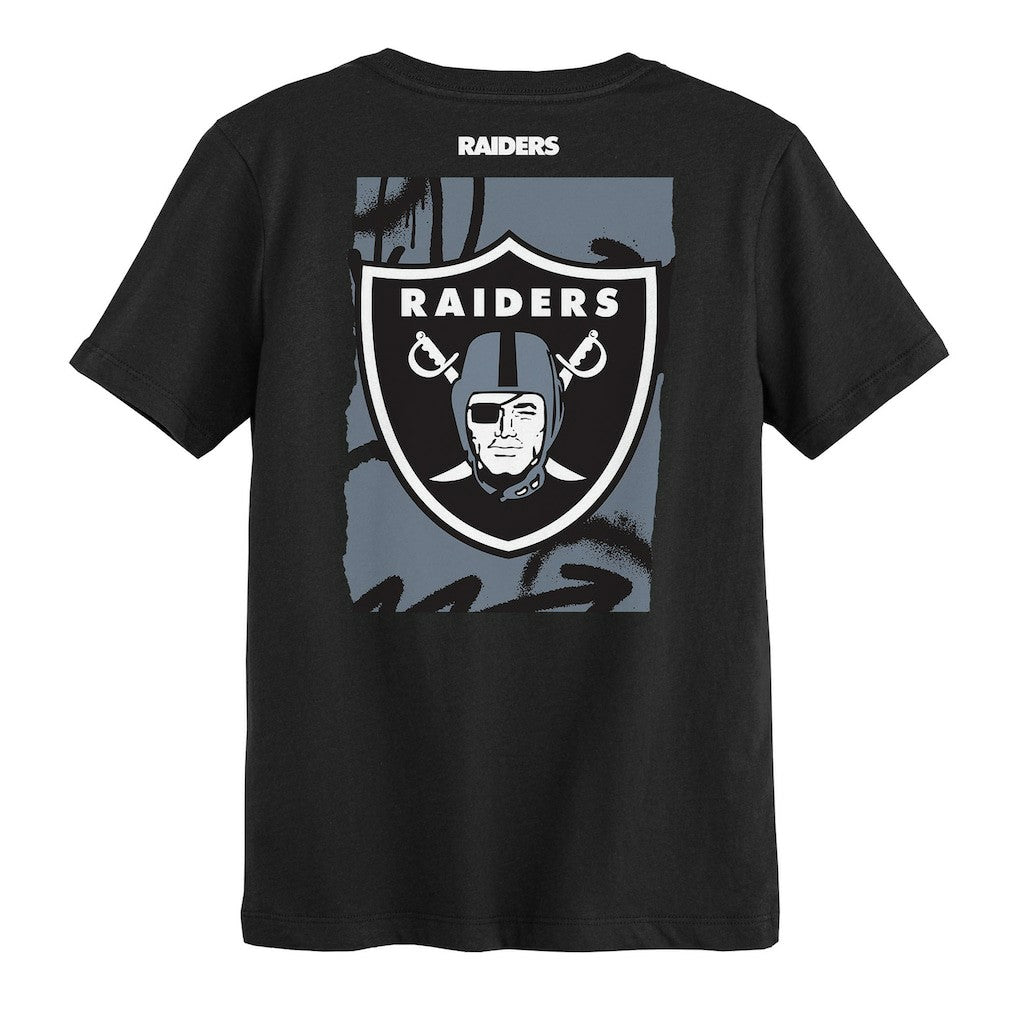 Las Vegas Raiders Outerstuff Preschool Posterize T-Shirt Black - NFL