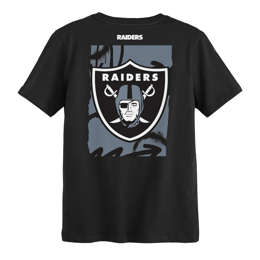 Las Vegas Raiders Outerstuff Preschool Posterize T-Shirt Black - NFL