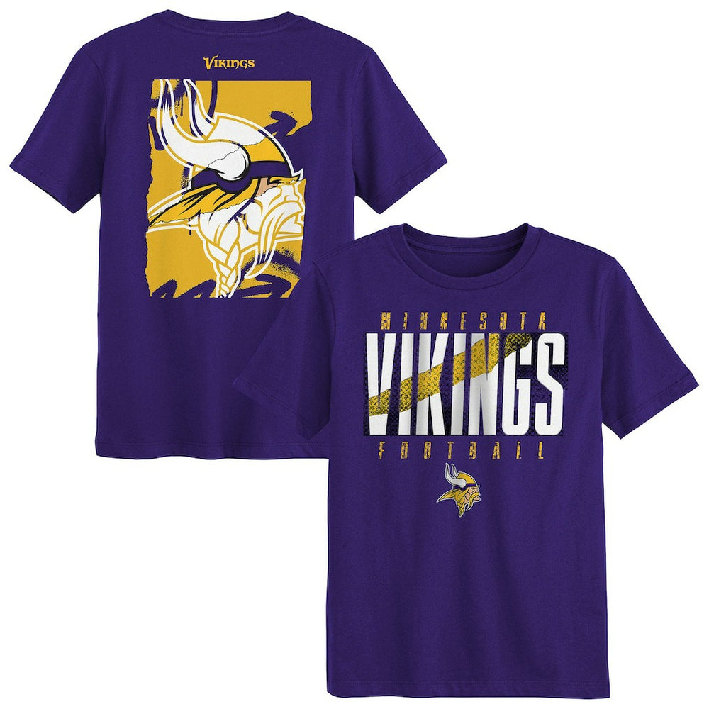 Minnesota Vikings Outerstuff Preschool Posterize T-Shirt Purple - NFL