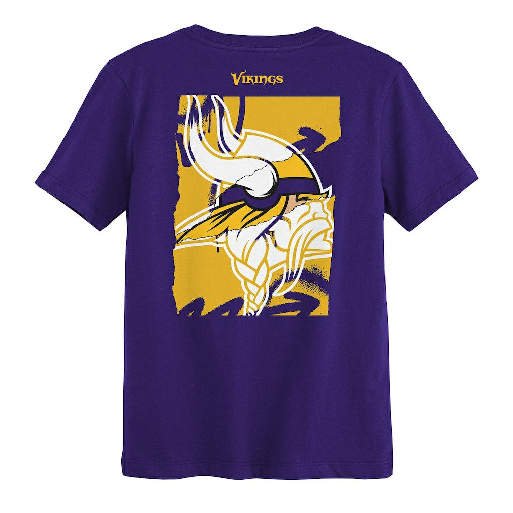 Minnesota Vikings Outerstuff Preschool Posterize T-Shirt Purple - NFL