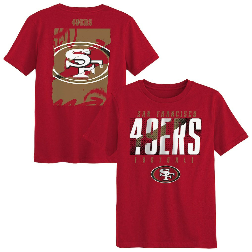San Francisco 49ers Outerstuff Preschool Posterize T-Shirt Scarlet - NFL