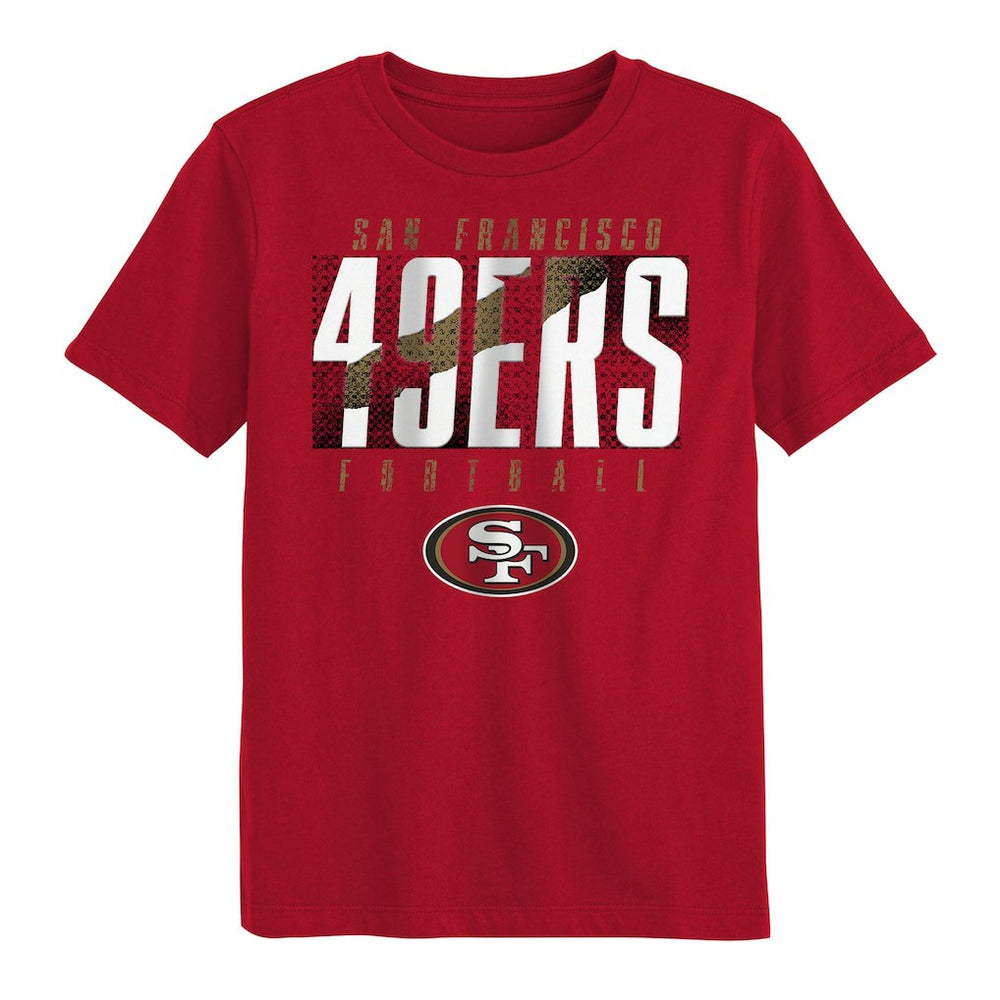 San Francisco 49ers Outerstuff Preschool Posterize T-Shirt Scarlet - NFL