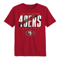 San Francisco 49ers Outerstuff Preschool Posterize T-Shirt Scarlet - NFL