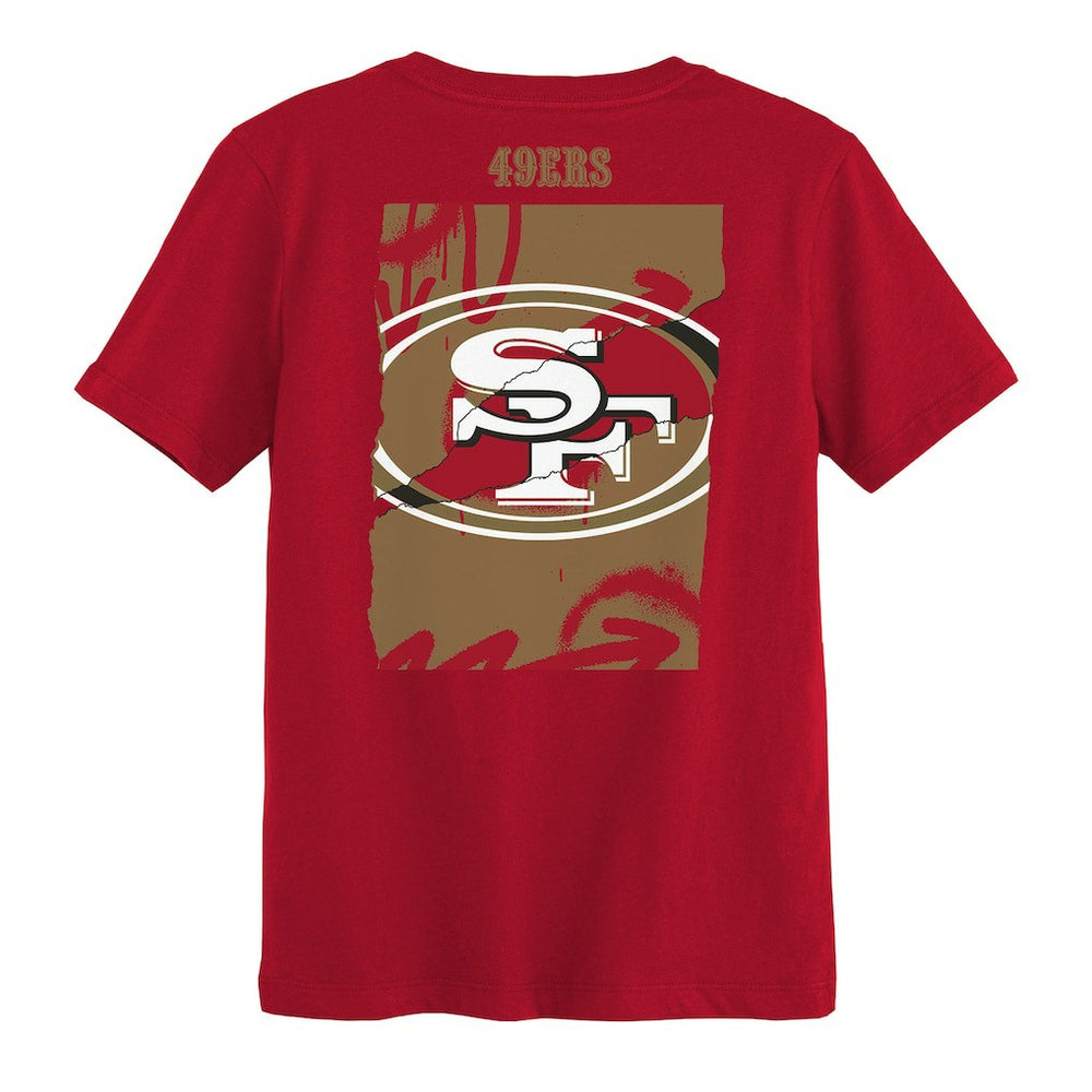 San Francisco 49ers Outerstuff Preschool Posterize T-Shirt Scarlet - NFL