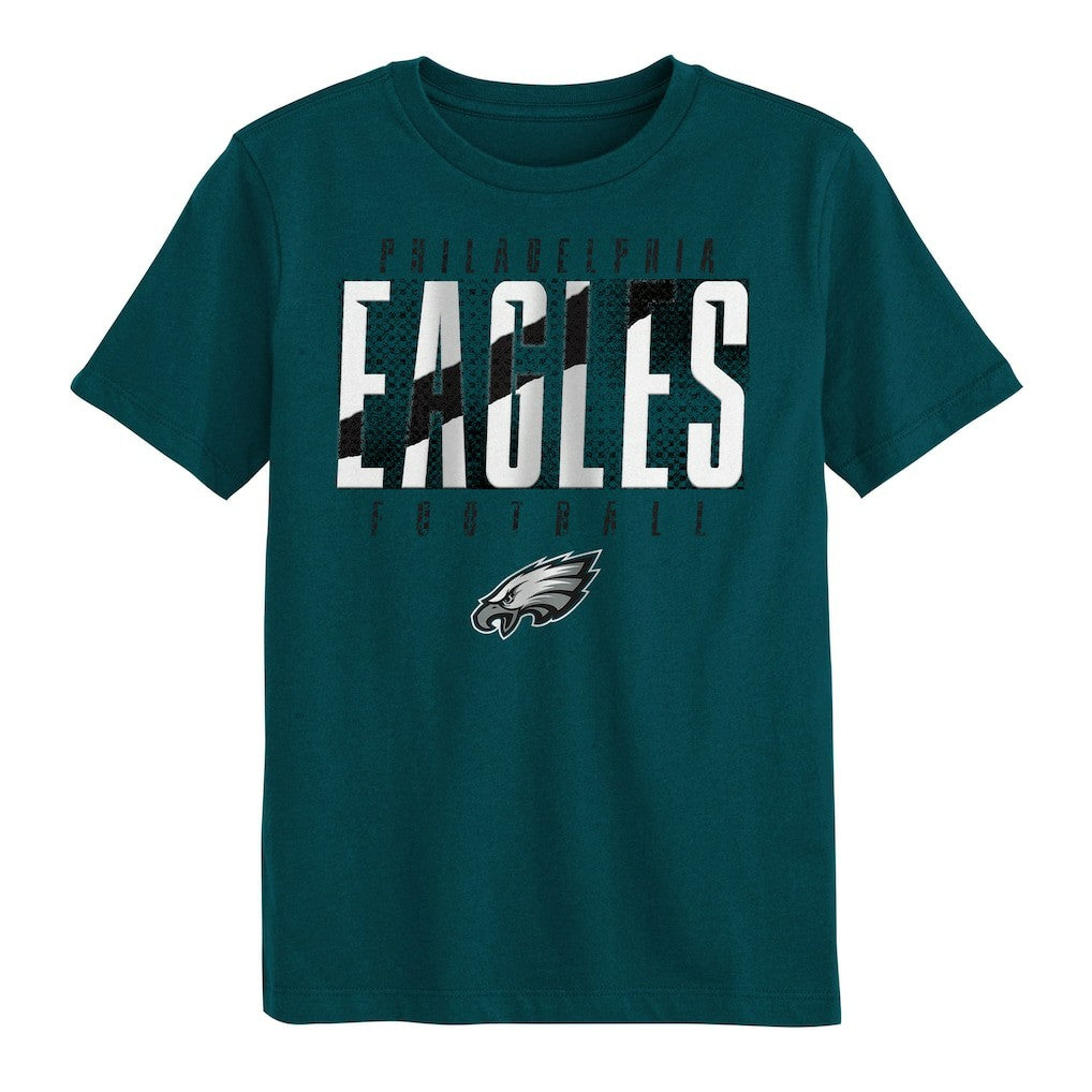 Philadelphia Eagles Outerstuff Preschool Posterize T-Shirt Midnight Green - NFL