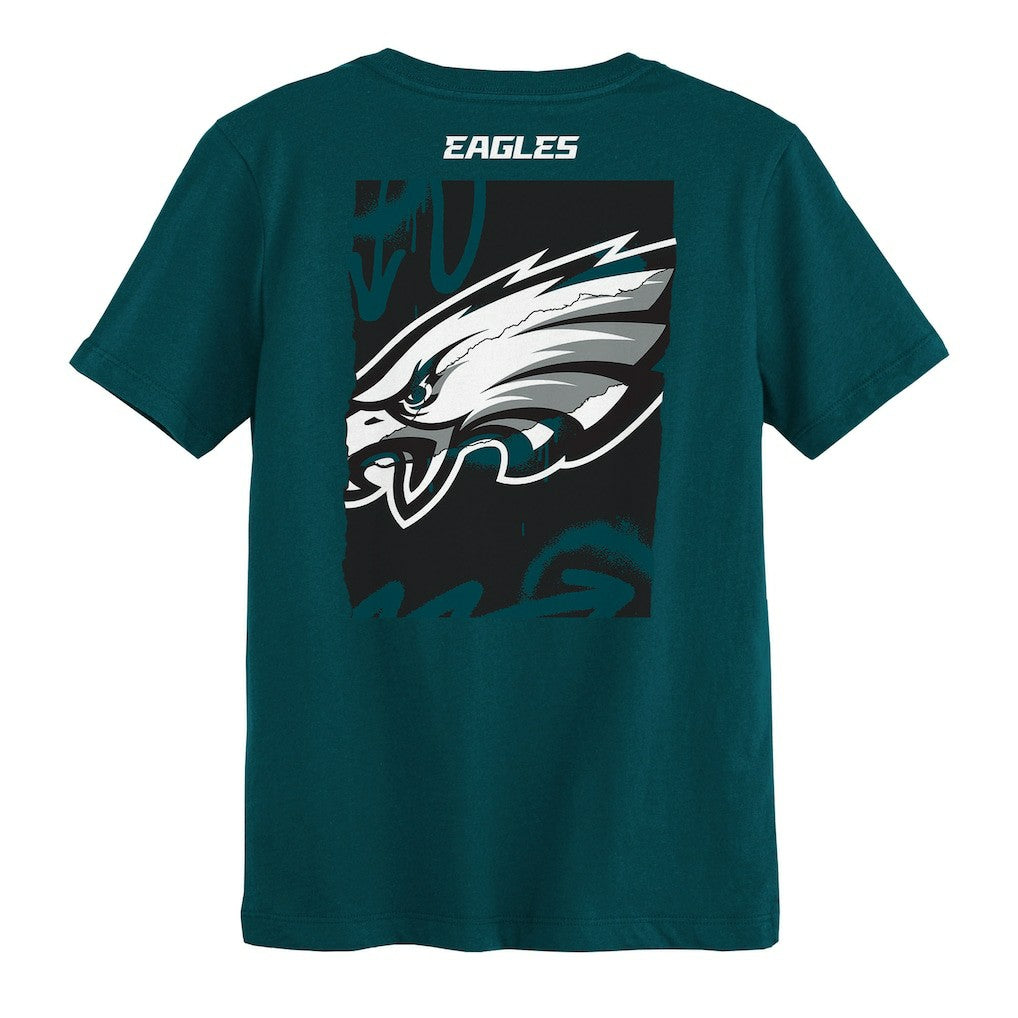 Philadelphia Eagles Outerstuff Preschool Posterize T-Shirt Midnight Green - NFL