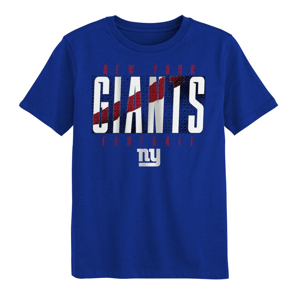 New York Giants Outerstuff Preschool Posterize T-Shirt Royal - NFL