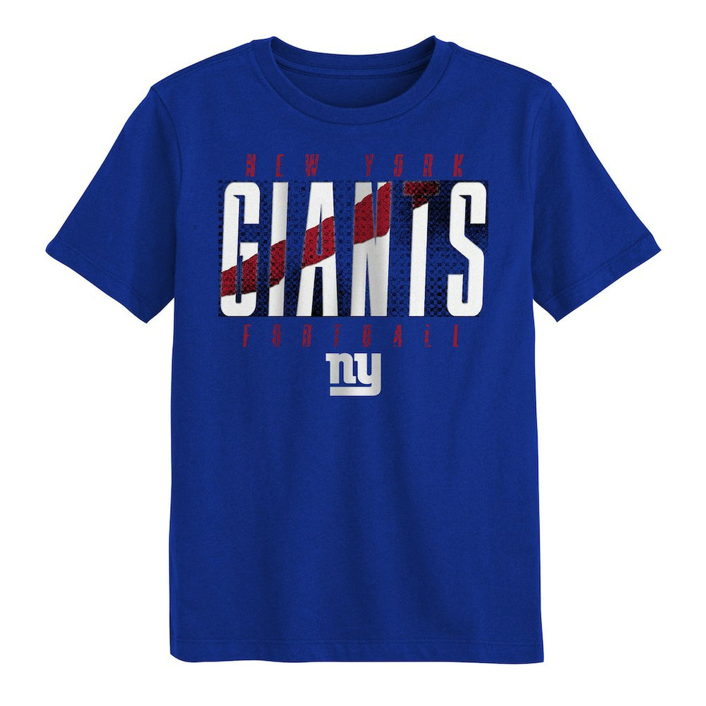 New York Giants Outerstuff Preschool Posterize T-Shirt Royal - NFL