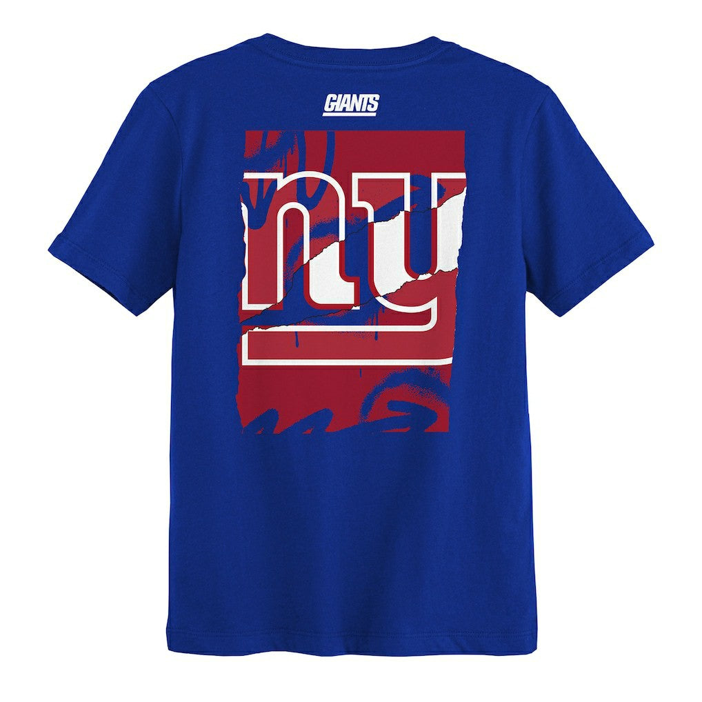 New York Giants Outerstuff Preschool Posterize T-Shirt Royal - NFL