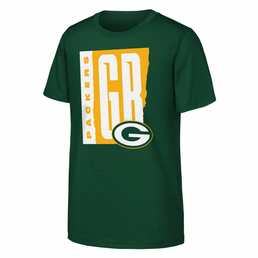 Green Bay Packers Outerstuff Youth Tear It Up T-Shirt Green - NFL