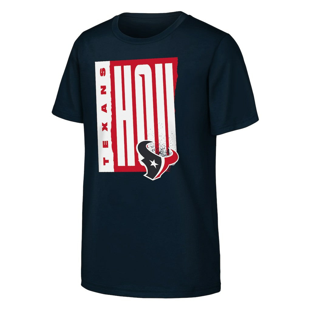 Houston Texans Outerstuff Youth Tear It Up T-Shirt Navy - NFL