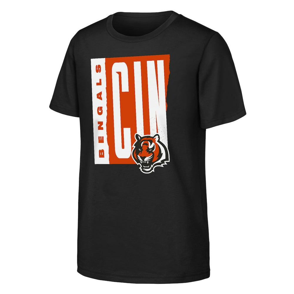 Cincinnati Bengals Outerstuff Youth Tear It Up T-Shirt Black - NFL
