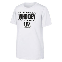 Cincinnati Bengals Outerstuff Youth Team Spirit T-Shirt White - NFL